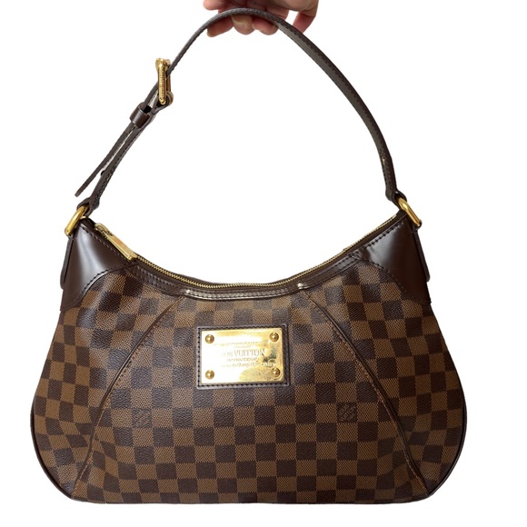 Authentic Louis Vuitton Thames MM in Damier Ebene - Picture 1 of 16